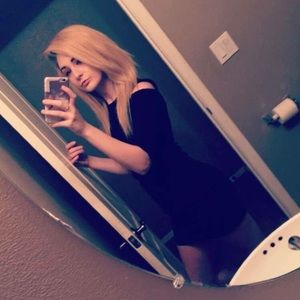 medium skin tight dress 💫